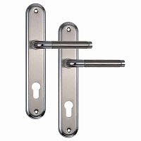 Ручки на планке SIBA Milas 85 матовый никель/хром